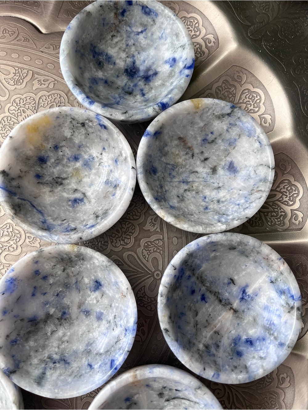 Sodalite bowl